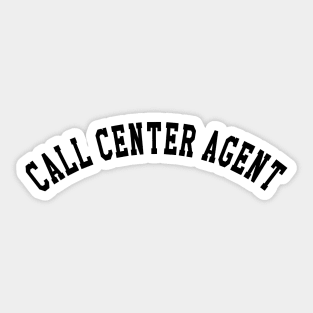 Call Center Agent Sticker